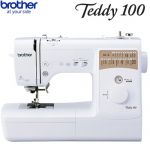 【5年間無料保証（誤使用・過使用の場合は対象外）】 ブラザー Teddy100 テディ100 ミシン 家庭用 コンピューターミシン  【特別配送】【代引不可】【ミシン糸・ミシン針・ボビンセット　プレゼント】 ≪CPM4901≫