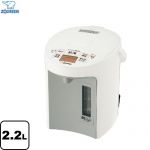 象印 マイコン沸とう VE電気まほうびん 電気ケトル・ポット 電気ポット 優湯生 容量：2.2L  ホワイト ≪CV-GV22-WA≫