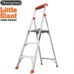 長谷川工業 Little Giant　フリップエヌライト はしご・脚立 段数：3段 最大使用質量：136kg  【直送 代引・土日祝配送・時間指定 不可】≪LG-15273≫