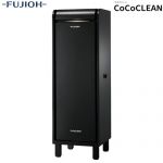 富士工業 CoCoCLEAN Basic Line 空気清浄機 回転ディスク方式 適用床面積の目安：～51m2（31畳）  マットブラック 【新品】【メーカー直送品】【代引・土日祝配送・時間指定 不可】 ≪OSMCO-S03TBK≫