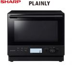 シャープ 過熱水蒸気オーブンレンジ PLAINLY オーブンレンジ 27L（1段調理）  ブラック ≪RE-WF276-B≫