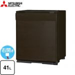 三菱 グラン・ペルチェ ペルチェ式電子冷蔵庫 冷蔵庫 片開き 右開き 41L  ダークブラウン 扉：木目調 【特別配送】【設置・リサイクル希望の場合は代引不可】 ≪RK-40K3-M≫