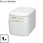 エムケー精工 かがみもち 餅つき機 マイコンもちつき機 1升タイプ（5合～1升）  ホワイト ≪RM-101SN≫