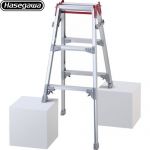長谷川工業 はしご・脚立 はしご兼用伸縮脚立 RYZ 3段 最大使用質量：100kg  【直送 代引・時間指定 不可】 ≪RYZ-09d≫