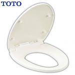 [TC300-SC1] TOTO トイレオプション品 レギュラーサイズ（普通） 普通便座 便座・便ふたソフト閉止付き 前丸 パステルアイボリー【送料無料】