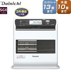 ダイニチ SGXタイプ ヒーター・ストーブ FW-3724SGX(W)