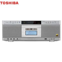 東芝 ハイレゾ対応SD/USB/CDラジオカセットレコーダー オーディオ TY-AK21-S