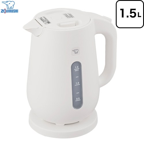 象印 電気ケトル・ポット 電気ケトル 定格容量（L）：1.5L  ホワイト ≪CK-VB15-WA≫