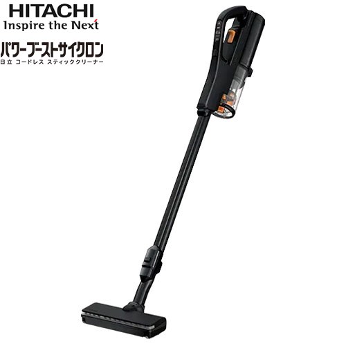 日立 コードレススティッククリーナー パワーブーストサイクロン 掃除機 サイクロン式 0.25L  サテンブラック ≪PV-BH900SM-K≫