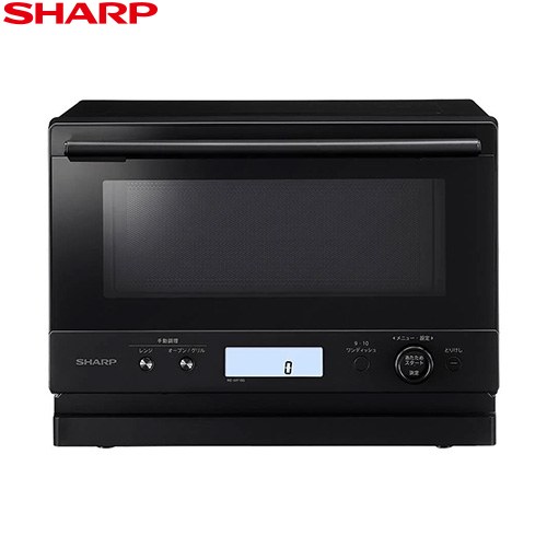 シャープ オーブンレンジ PLAINLY オーブンレンジ 18L（1段調理）  ブラック ≪RE-WF185-B≫