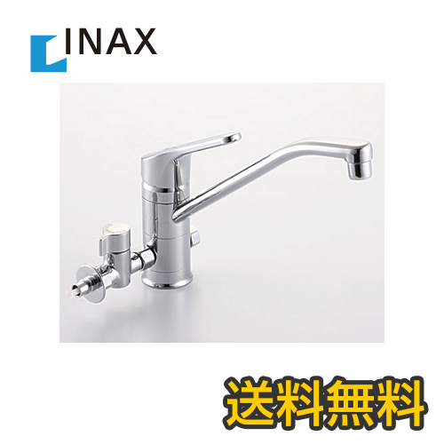 INAX　キッチン水栓　クロマーレ　シングルレバー混合水栓(分岐形)　蛇口　泡沫口　【送料無料】≪SF-HB420SYXBV≫