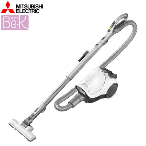 三菱 Be-K ビケイ 掃除機 紙パック式 1.5L  シャイニーホワイト ≪TC-FJ2E-W≫