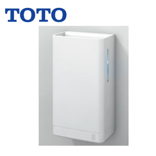 TOTO ハンドドライヤー クリーンドライ 高速両面タイプ ヒーターなし パブリック向け 100V ホワイト 【送料無料】≪TYC420WC≫