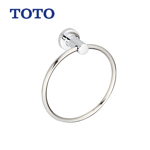 [YTT406]  TOTO トイレオプション品 丸型 タオルリング トイレアクセサリー ブラケット：亜鉛合金製（めっき仕上げ） リング：ステンレス製【送料無料】